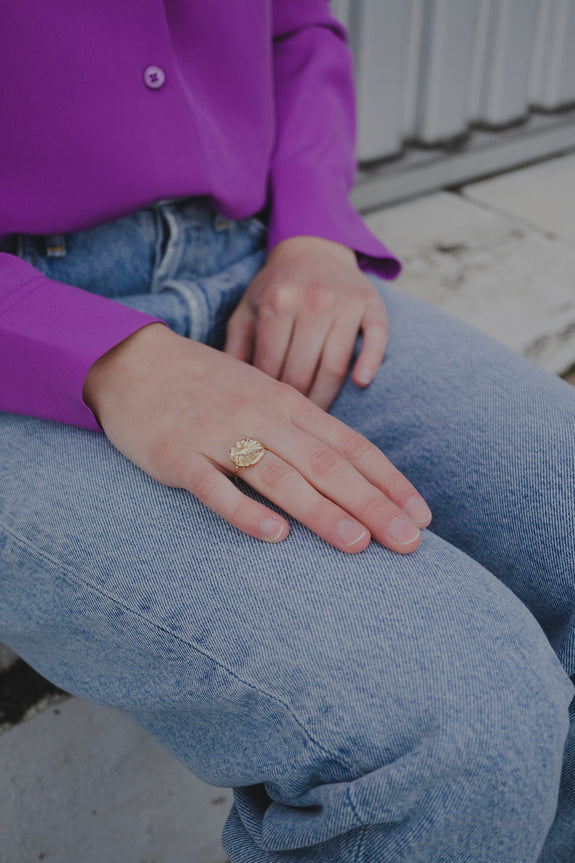 Bague Anémone
