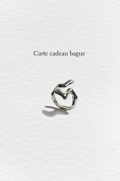 Carte Cadeau Ateliers Bagues