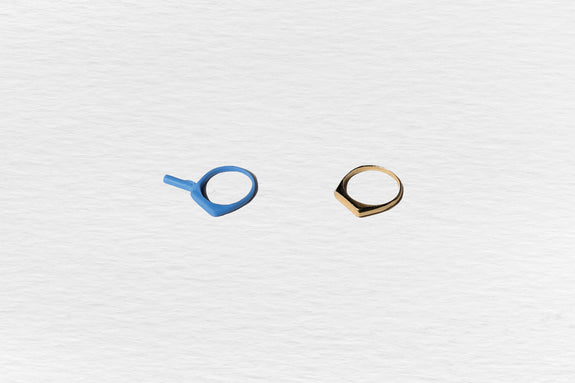 Kit chevalière empreinte n°3 - plate