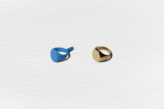 Kit chevalière gravure n°1 - ovale