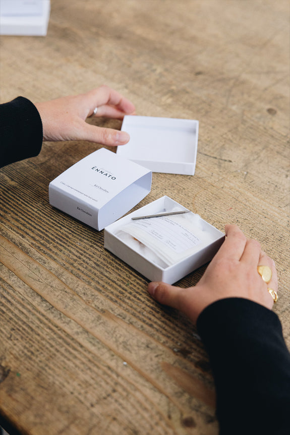 Kit chevalière gravure n°2 - rectangulaire